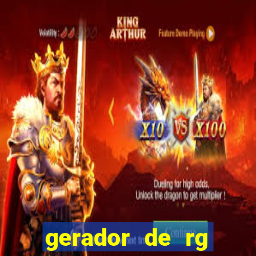 gerador de rg frente e verso